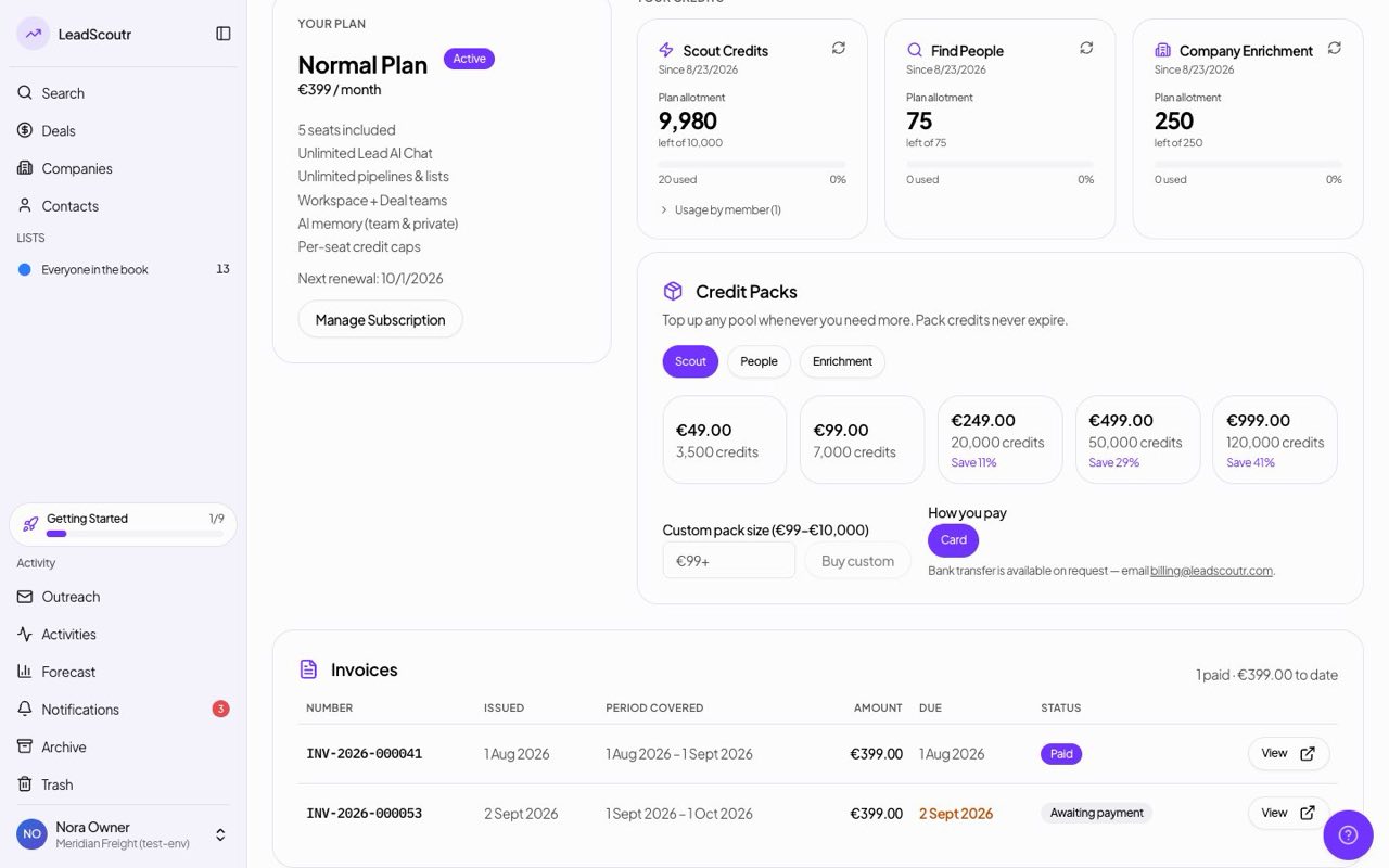 See what you've paid and what's due next